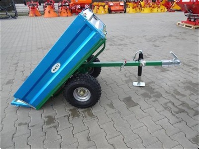 - - - Anhänger Geo TR350 350kg Kippanhänger Kipper ATV Quad Traktor NEU