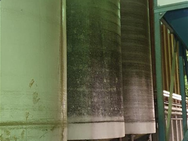 Tunetank glasfiber silo