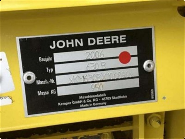 John Deere 630 B